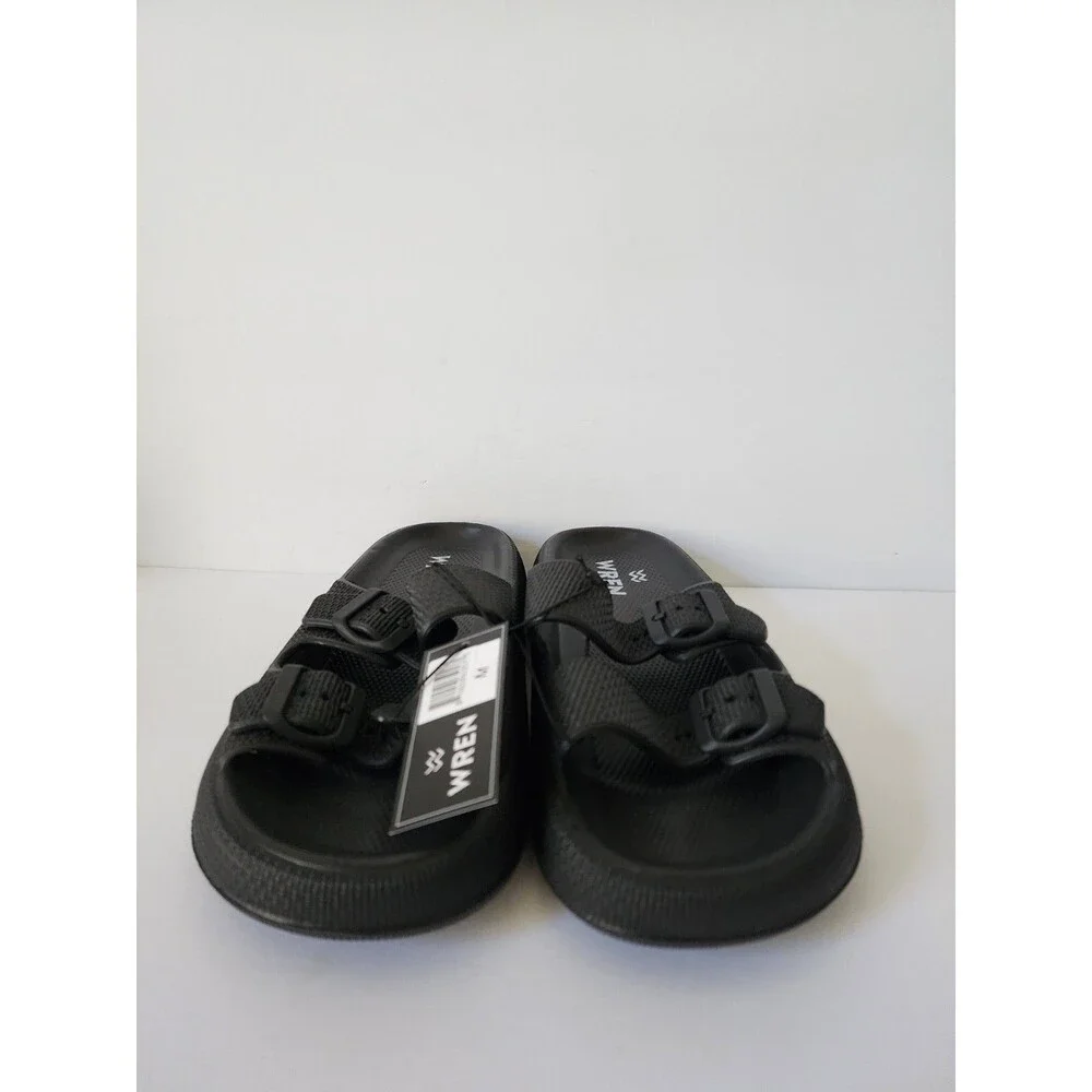 Wren Recovery Slides Black Size M 10/11 Sandals Nice!